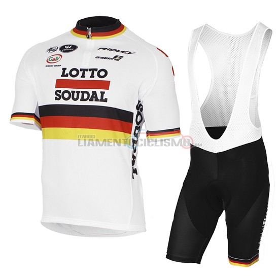 Abbigliamento Ciclismo Lotto 2017 rosso e bianco